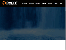 Tablet Screenshot of evam.com